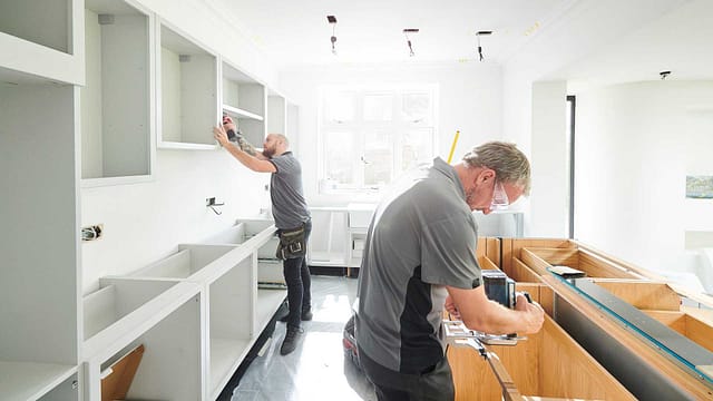 Kitchen Cabinets Installation